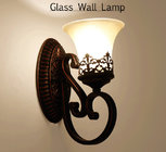 Household interior glass shade Single head american style Wall lamp decorate light fixture  106