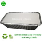 Aluminum Disposable Pans (680 ML) with Lids, Aluminum Foil Pans for Chafing Racks, Aluminum Disposable Pans for Toaster