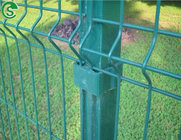 curved fencing nylofor 3d panels coated border green garden wire mesh fence with v folds