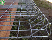 Hot dipped galvanized 8ft wire mesh korea brc fence wholesale for pedestrian zone