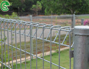 Hot dipped galvanized clear wire mesh roll top fence panel backyard fencing Malaysia