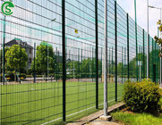 Cheap mesh security fence panels double wire 8/6/8 school fence