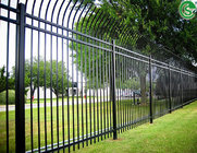 USA decorative garden tube fencing used wrought iron fence for sale