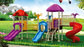 outdoor playground equipment, plastic playground slide, childrens outdoor playsets supplier