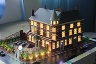 Architectural Scale Model Maker For Real Estate , Best Price Hotel House 3d Miniature Model
