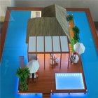 Architectural building scale model for ho house plan ,miniature architectural model