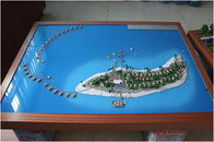 Maldives beach villa interior building model for exhibtion, 3d physical model