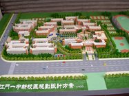Multi storey house building scale model for school ,customized architectural model supplier