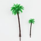 45mm scale model palm trees architectural palstic model green tree trains layout
