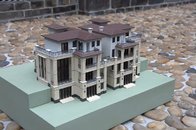Miniature House For Property block ,architectural Building Scale Model