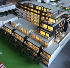 1:100 Scale Building 3d Model For Apartment, Professional Architectural Model Supplies