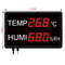 Modbus STR823M LED large display temperature humdity 30 meters visual distance supplier
