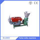 Poultry farm feed pellet mills making machine with diesel motor for USA