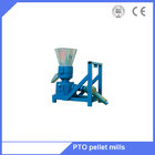 Diesel motor PTO type flat die pellet mill for Australia poultry farm