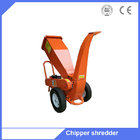 Petrol gas power type chipper shredder machine tree branches chipper