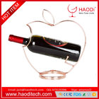 Kitchen Bar Apple Shape Tabletop Red Wine Bottle Holder Single Bottle Rack