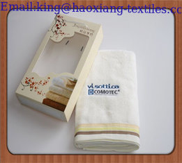 China hot sale good quality customized heat transfer printing cotton gift towels supplier