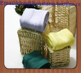 China 2016 China  manufactures Eco-friendly 100%cotton bamboo fiber bath towel bamboo towel supplier