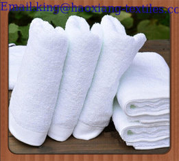 China 100% cotton plain dyed Custom embroidery promotional logo hotel plain golf towel supplier