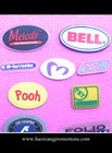 Factory Supply Cheap Prices!! custom rubber velcro patch for clothing