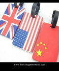 Best Manufacturer Suppliers custom high quality cheap luggage tags for national flag