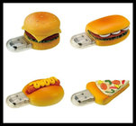 hot sale Christmas Gift!OEM Food Shape memory disk PVC Usb Flash Drive with best price