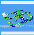 inflatable floating obstacle , inflatable water sport , giant water park