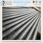 stainless slotted liner 7-5/8" perforated drainage pipe slotted pipe