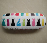 Matched printed glasses cases and sunglasses cases