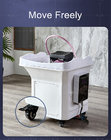 Massage Spa Shampoo Bed Water Storage Type Hair Salon Head Basin Mobile Chair With Water Circulation And Tank
