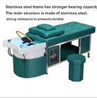 Massage salon shampoo bed multifunctional hydrotherapy circulating bed table for barber shop