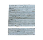 Grey Wooden-vein Narrow Strip Culture Stone Export by Factory Directly With Gompetieve Price And Good Quality