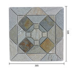 Yellow Wooden-vein Mosaic For Bathroom Floor Stone Sell With Cheaper Price Export By Factory Direly