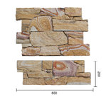 Wooden-vein Sandstone Cement Culture Stone  Wall Cladding From China Supplier With Best Price