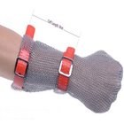 Slaughterhouses Butcher Cut Resistant Stainless Steel Metal Mesh Safety Gloves Cuff Length Can Customerized from factory