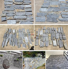 Blue Quartzite Loose Ledge Stone Natural Stone Veneer Loose Strips Wall Cladding From Factory For Exterior Wall Stone