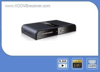 Black 1080P DVB - S Receiver For Digital Product Exhibition Image Sharpen for sale