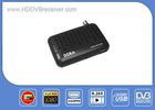 China Black Mini DVB-S DVB HD Receiver  / FTA Digital Satellite Receiver distributor