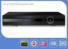 China Black HD Digital Receiver , ALI3510A DVB S2 Satellite Receiver Support WiFi , IKS distributor