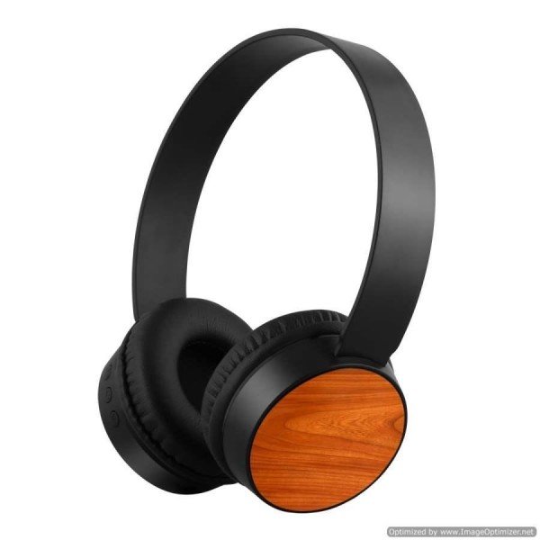 6 kinds of wood grain selection headhone with soft earpads and HiFi perfect sound effect app supplier