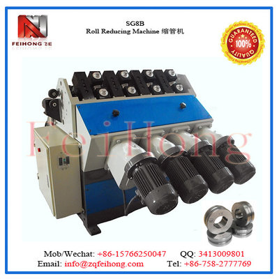 China double 4 station rolling reducing machine for tubular heaters supplier