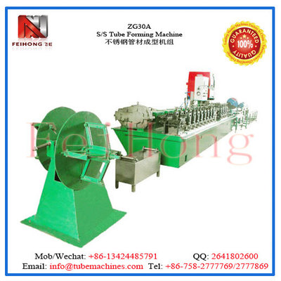 China heating pipe forming equipment ZG30A S/S Tube Forming Machine supplier