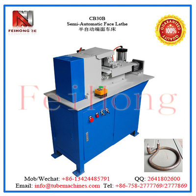 China CG30B Semi-Automatic Face Lathe|roll turning machine|heating pipe turning m/c supplier