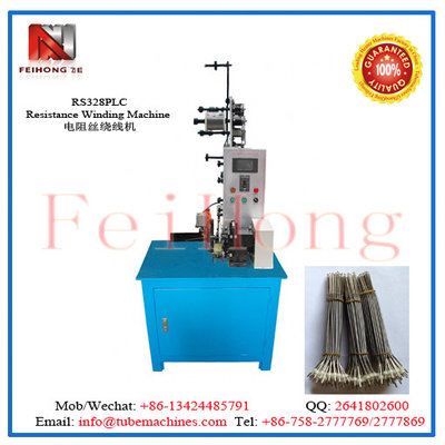 China PLC resistance welders|resistance coil winding machine with PLC|coil winding machine for heaters| supplier