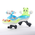 Special style Child swing cars Plastic Back rest stock goods children swing car