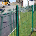 China Top Quality Peach Post 3D Curved Welded Wire Mesh Fence