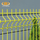 Cheap Price PVC Coated airport welded wire mesh decorative Garden Welded Curved Fence