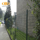 fence wire fence post welded curved wire mesh fence China factory