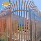 2700mm high 17 poles 275g/mm2 galvanized Palisade fence security Fence for sales