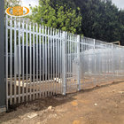 Steel palisade fence, high quality trellis type palisade fencing, durable galvanized palisade fences